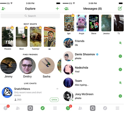 VK / ICQ Introduces Live Chats